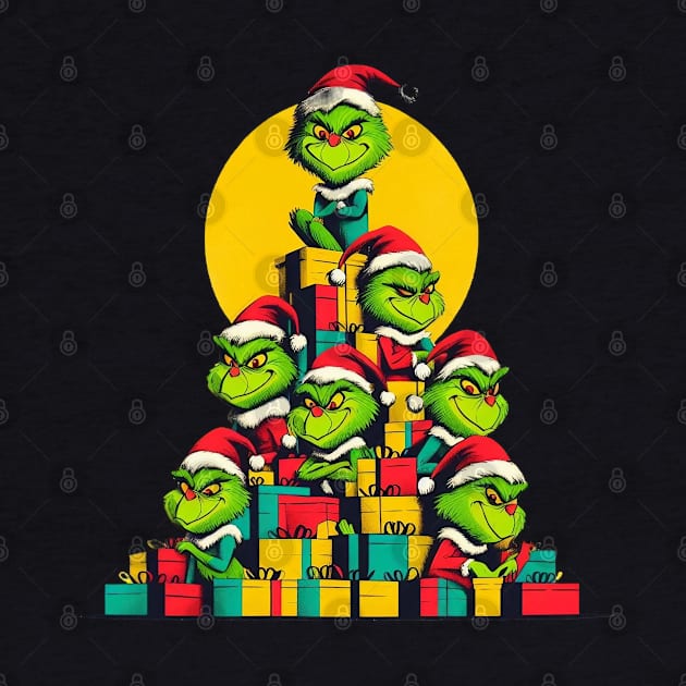 Christmas Grinch by BukovskyART